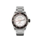 Armand Nicolet Tramelan JS9-41 Silver Dial Black Ceramic Bezel Diver's Automatic