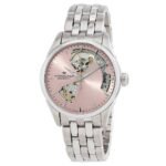 Hamilton Jazzmaster Stainless Steel Pink Open Heart Dial Automatic