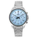 Casio Edifice Analog Standard Chronograph Light Blue Dial Quartz