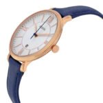 Fossil Jacqueline Silver Dial Navy Blue - Image 2